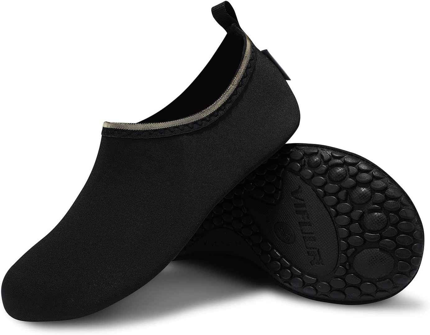 VIFUUR Water Sports Shoes Barefoot Quick-Dry Aqua Yoga Socks Slip-on for Men Women