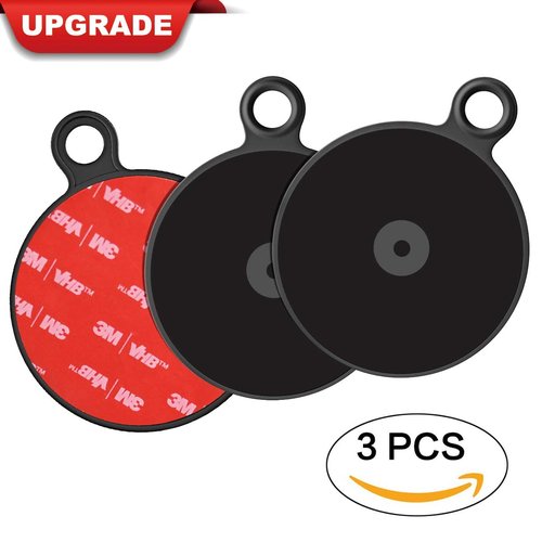 APPS2Car Ultra Sticky Dashboard Pad Mounting Disks - 3Pcs 3" Heat-Resistant Replacement for Phone & GPS Holders