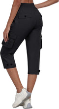 MoFiz Women's Cargo Capris Pants - Lightweight Quick-Dry Travel & Hiking Pants | Summer Comfort