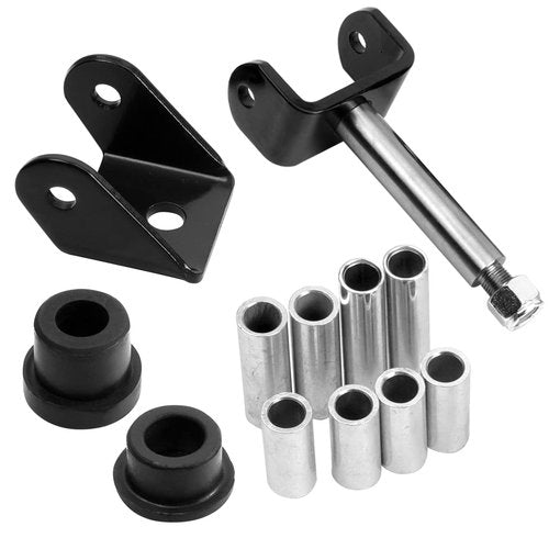 Roykaw Club Car DS Front End Repair Kit Rebuild Kit with King Pin/A arm/Front Leaf Spring Bushing Kits and Bolts/Clevis for 1993-Up Gas & Electric Golf Cart