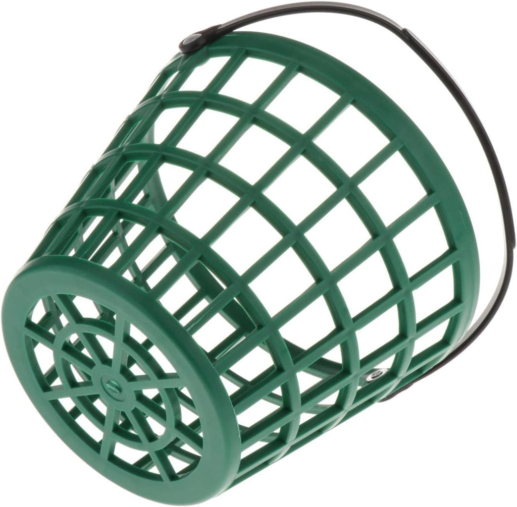 SM SunniMix Unbreakable Golf Ball Basket - Durable Container with Handle for 25/50/100 Balls