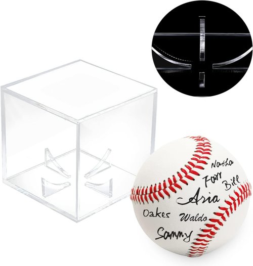 Baseball Display Case by 12Pack - UV Protected Acrylic Holder for Autographed Balls | Perfect for Memorabilia