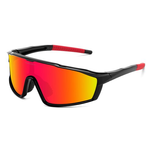 FEISEDY Kids Teens Baseball Polarized Sunglasses Lightweight TR90 Frame UV400 Sports Cycling Shades for Boys Girls B0186