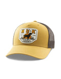 HUK - Kids Trucker Hat, Anti-Glare Snapback Fishing Hat for Kids, Sand Piper, One Size