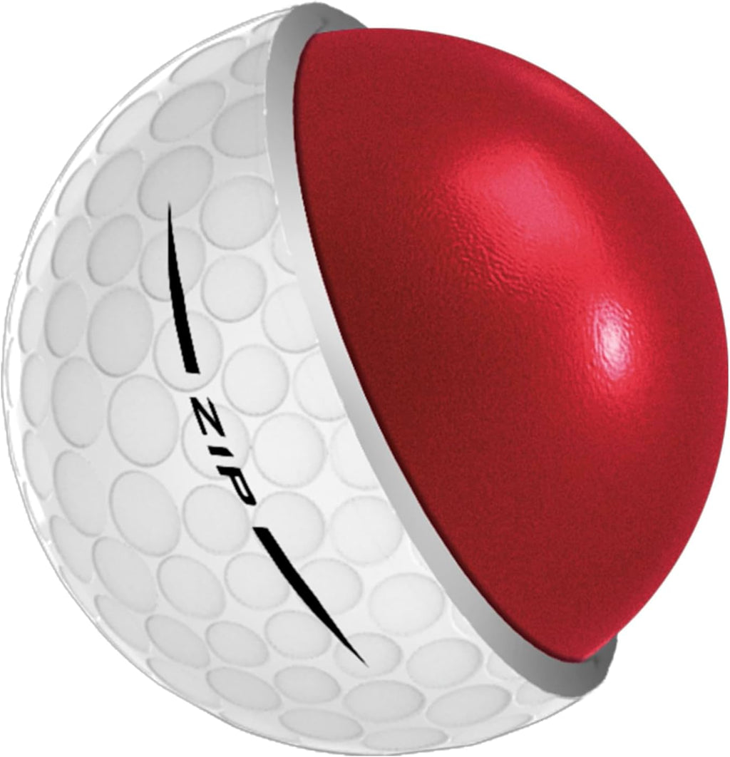 WILSON Staff Golf Balls - Premium Performance Zip Design | Pack of 24 for Ultimate Play