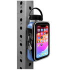 Maxby Magnetic Water Bottle Sleeve with Phone Pouch for Gym, Touchscreen Access, Key Clip, Fits Most 20 to 40 oz Bottles, Attaches to Metal Gym Equipment, Keeps Bottle Off the Floor and within Reach