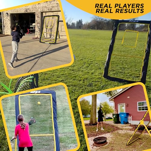 Apex Sports Lacrosse Rebounder 4x7 Feet - Professional Training Equipment