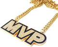 MVP Chain Medal - Most Valuable Player Award Necklace | Trophy Pendant for Sports Enthusiasts