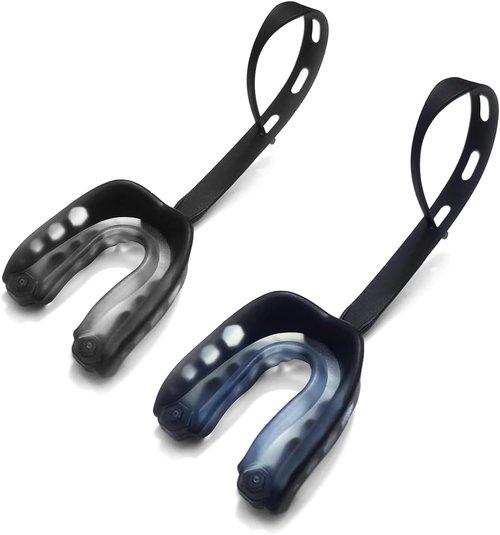 Kids Sports Mouthguard - 2 Pack with Case & Strap | Ideal for Football, Boxing, Basketball, Ages 4-7