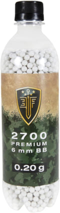 Elite Force Premium 6mm Airsoft BBs - .25 Gram, 2700 Count for Enhanced Accuracy