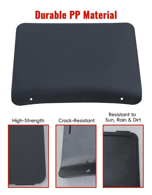 LUXEMOTO Golf Cart Access Panel for Club Car DS, Plastic Rear Access Panel Cover for Club Car DS Gas and Electric Models Golf Cart Accessories 1993-2002, Replace OEM #1013032