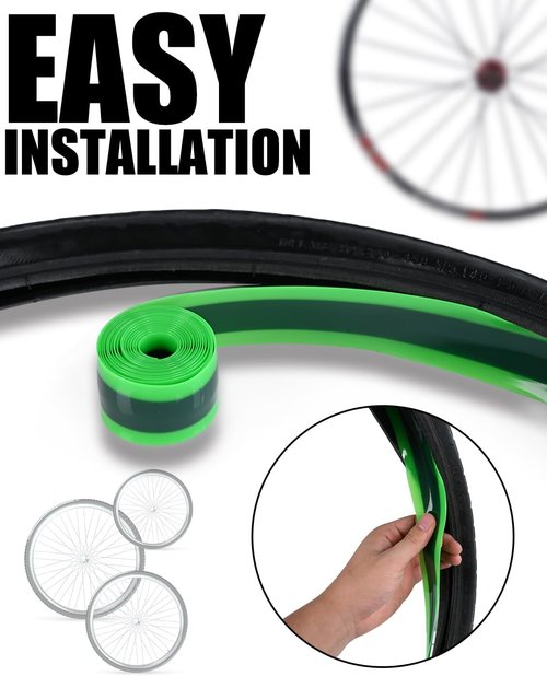 Bike Tire Liner - Inner Tube Flat Protector for 12" to 29" Bicycles | Durable and Reliable
