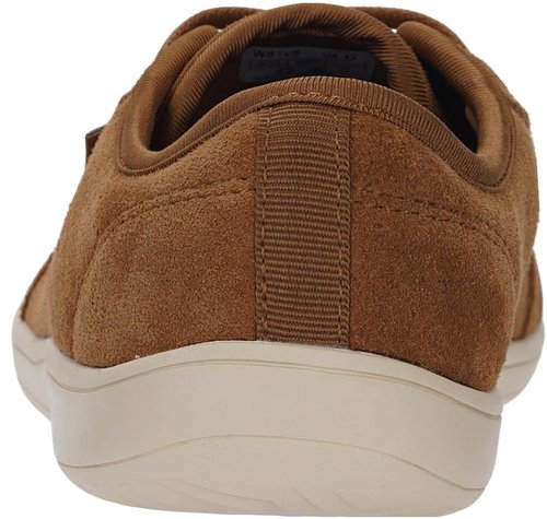 WHITIN Women's Genuine Leather Wide Barefoot Shoes Size 9 Zero Drop Wide Width Minimalist Fashion Sneakers Walking Tennis Sport Footwear Gym Footwear Comfy Flat Brown 40
