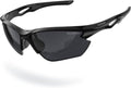 DEAFRAIN Polarized Sports Sunglasses - Unbreakable TR90 Frame with UV Protection for Cycling, Running & Fishing