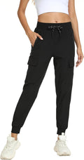 Skiennix Women's Joggers - Lightweight Quick-Dry Cargo Pants for Hiking & Running | Athletic Casual Wear