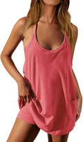 Bengbobar Women's Fashion Two-Piece Tracksuit Set - Stylish Mini Dress & Shorts with Pockets
