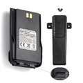 VMUKSAN Anytone Original 3100mAh AT-D878UV Battery Pack with USB-C Port Includes Belt Clip for AT-D878UV Plus/D878UV/D868UV
