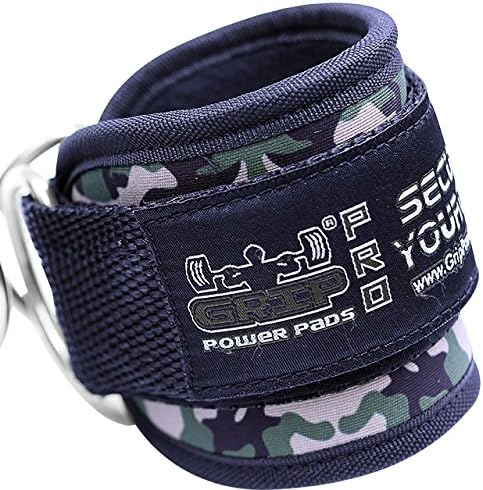 Skiennix Ankle Straps for Cable Machines - Adjustable Neoprene Cuffs for Enhanced Leg & Glute Workouts