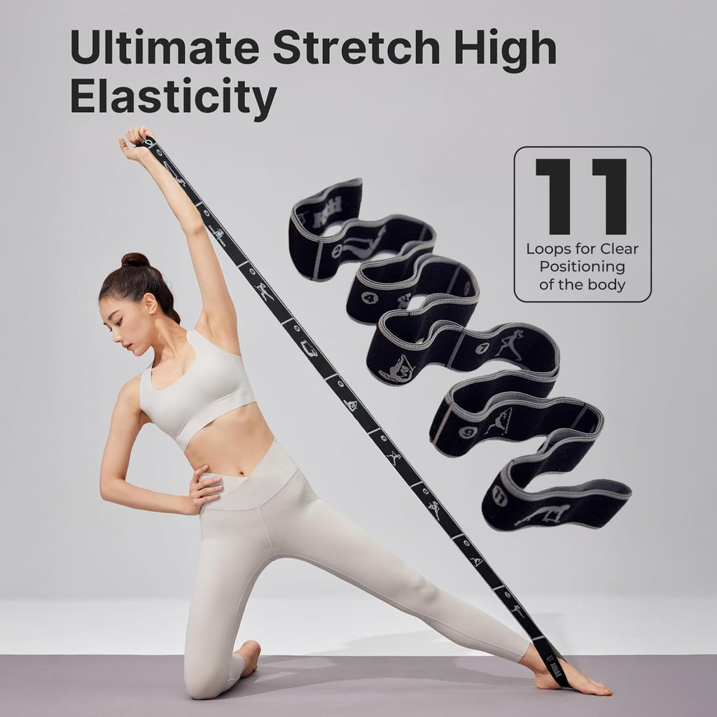 Pro Fitness Bundle Set with Workout Gloves, Jump Rope, Kinesiology Tape, Resistance Band, Carry Bag, Black and Gray (Fitness Gloves, Medium)