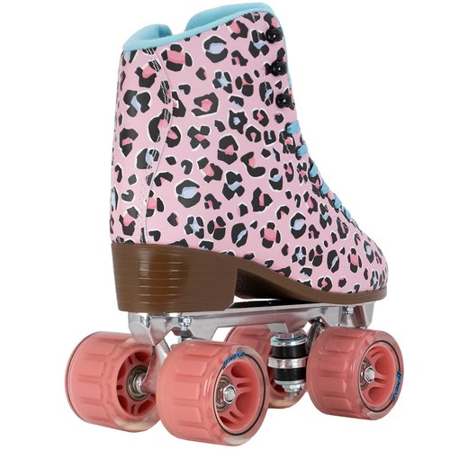 Lenexa Savanna Roller Skates for Ladies - Indoor/Outdoor Quad Skates for Women and Girls (Pink, Ladies 10)