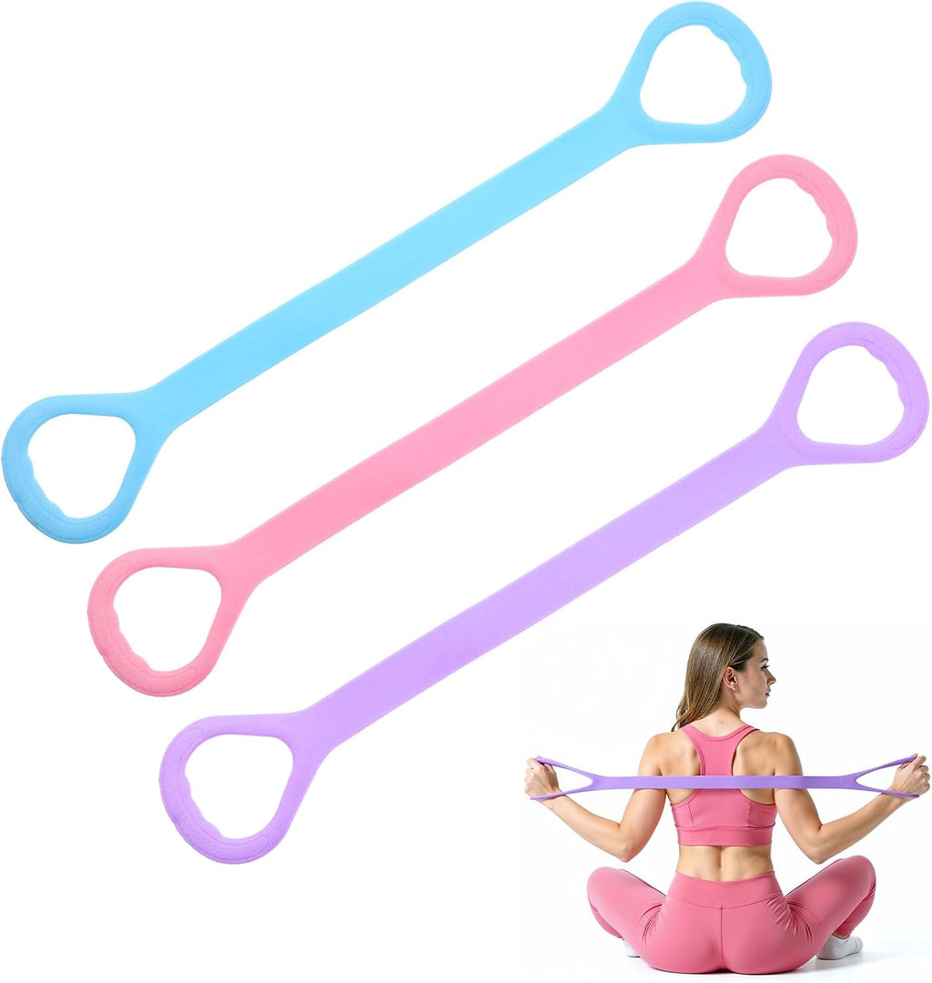 Skiennix Figure 8 Resistance Band - Versatile Elastic Workout Bands for Arm, Back & Shoulder Training