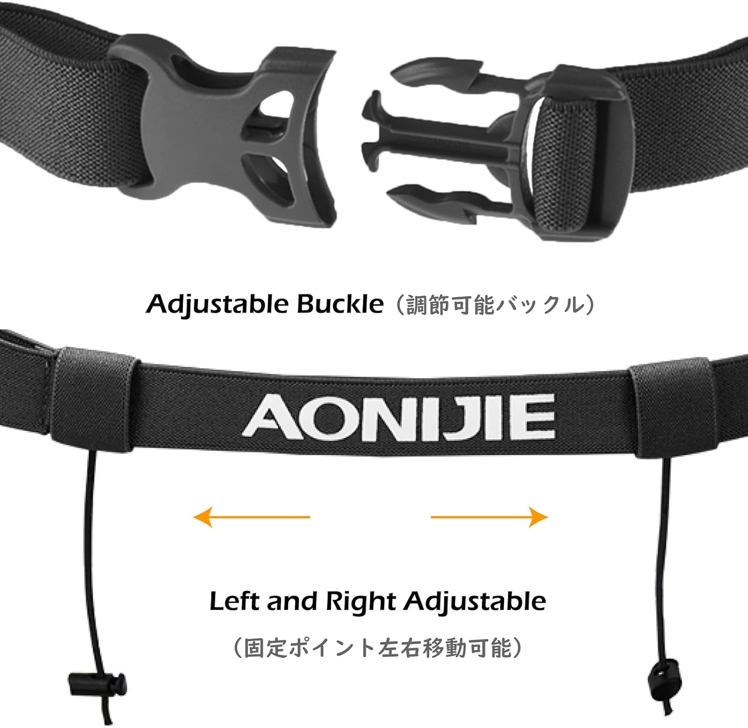 TRIWONDER Running Bib Holder - Adjustable Race Belt for Triathlon, Marathon & Cycling | Grey Color