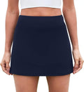 DLOODA Women's Tennis Skort - High Waisted Athletic Skirt with Pocket | Mini Golf Skirt for Summer Workouts