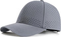 FEINION Men's Summer Performance Hat - Breathable Snapback with Laser Perforated Mesh