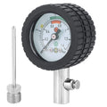 Ball Pump with Pressure,Stainless Steel Air Pressure Barometer Tool Ball Pressure Test for Basketball Soccer Rugby Ball Volleyball and Other Balls Ball