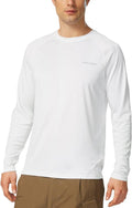 baleaf Men's Sun Protection Shirts UV SPF UPF 50+ Long Sleeve Rash Guard Fishing Running Quick Dry Lightweight