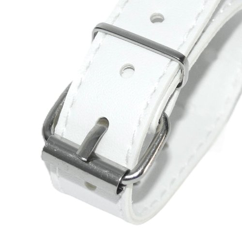 UpvoyFunee 2pcs Bicycle Basket Hardware Accessories PU Children's and Adult Bicycle Basket Accessories with Adjustable Buckles