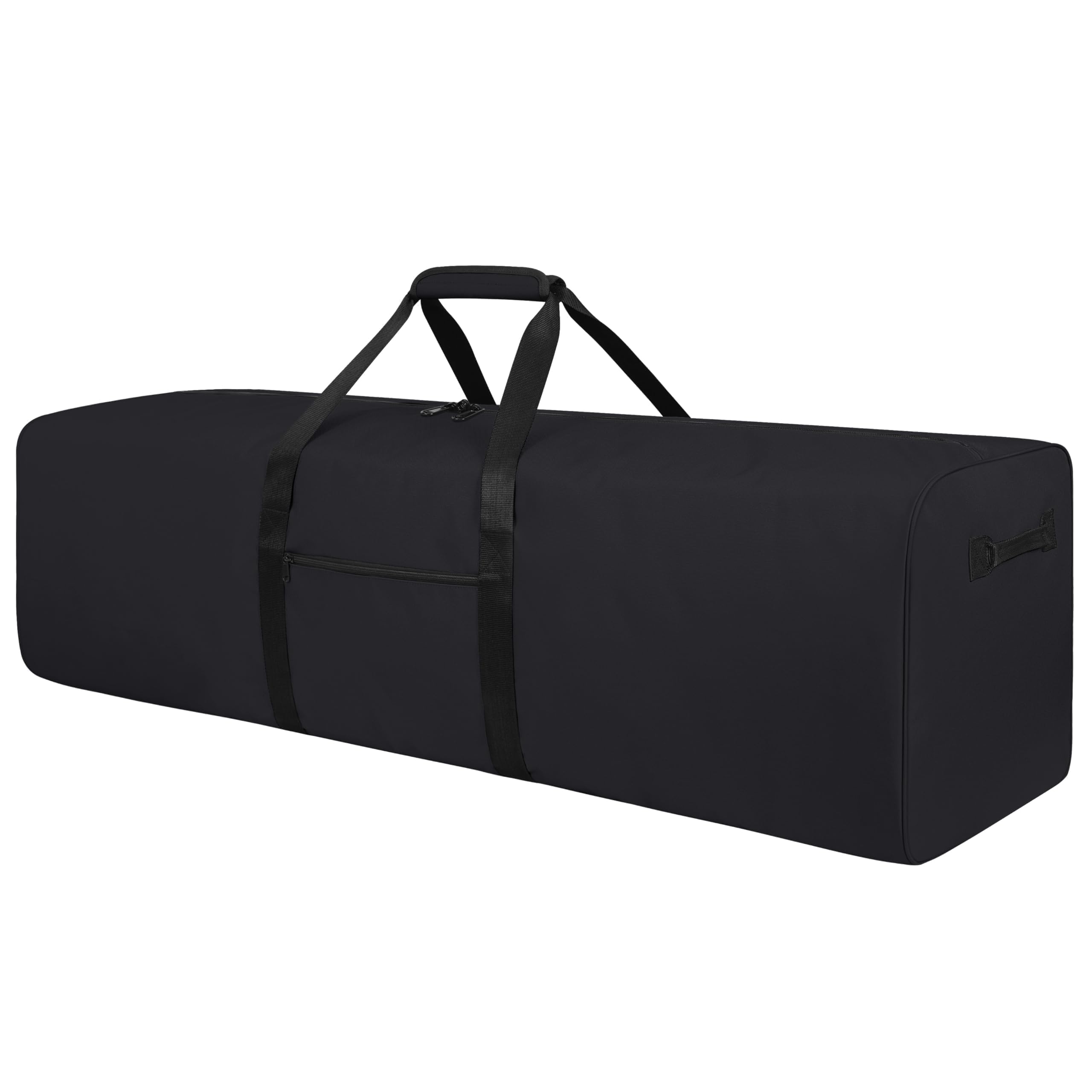 Urbanstand 48 Inch Travel Duffle Bag Extra Large Sport Equipment Duffel Bags with 2-way Lockable Zippers (Black)