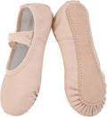 Skiennix Ballet Shoes - Soft No-Tie PU Leather Dance Slippers for Girls & Boys | Toddler to Women Sizes