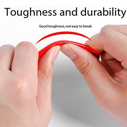 BQWanFA 36 Pcs Cycling Reflectors, Red Yellow Blue Bike Wheel Spoke Reflectors, Universal Bicycle Reflective Clips Warning Spoke Lights Covers Easy Mounting Fit for All Standard Bike Spoke Wheels