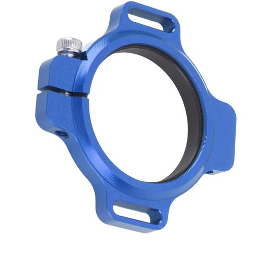 Tissting Crank Preloader 28.99mm Spindle Aluminium Alloy Bike Crank Chainring Adjuster with Thread Ring and Adjuster, Cycling Bracket Preload Adjuster(Blue)