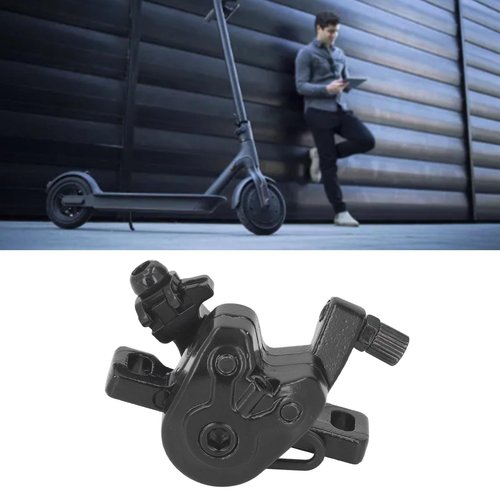 Ejoyous Electric Scooter Brake Caliper, Aluminum Alloy Strong Power Electric Scooter Replacement Parts for Black, Electric Scooter Parts