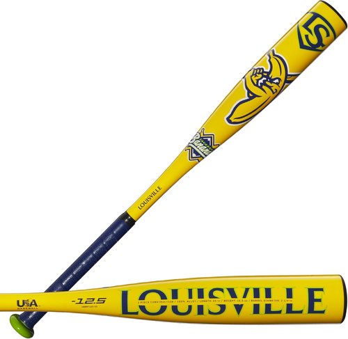 Louisville Slugger Tee Ball Bat - 2025 Savannah Bananas Model | Lightweight -12.5 Size