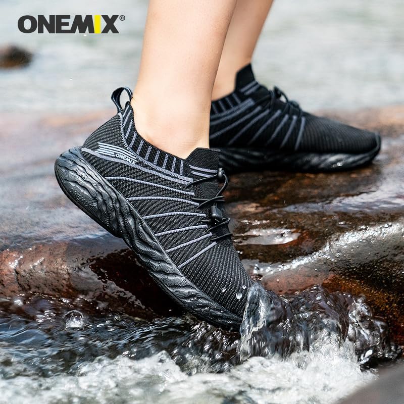 ONEMIX Ultra-Lightweight Running Shoes - Waterproof & Breathable Mesh for Outdoor Training