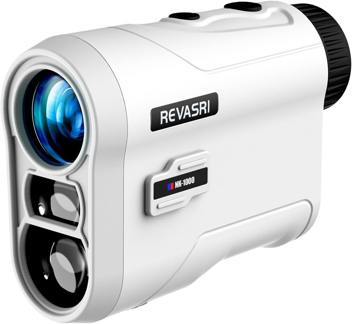 Revasri Golf Rangefinder - Slope & Pin Lock Vibration | Rechargeable 600/1000 Yards Laser Device
