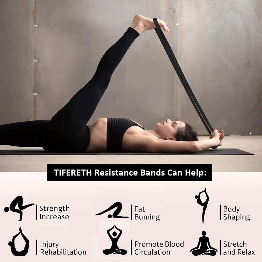Skiennix Pull-Up Bands | Resistance Bands for Effective Workouts - Ideal for Home & Travel