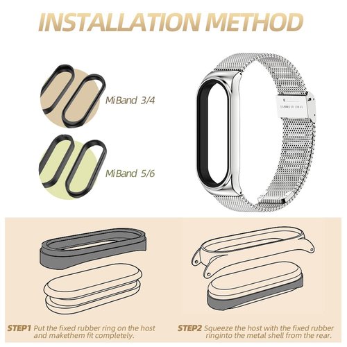 MIJOBS Strap for Xiaomi Mi Band 5 Mi Band 6 Mi Band 7 Breathable Replacement Strap for Band 4/Mi Band 3 Smartwatch Straps Wristband Bracelet for Women Men
