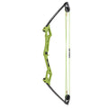 Bear Archery Apprentice Compound Youth Bow, Right Handed, Ages 4-7, Continuous Draw Weight up to 13.5 lbs, Continuous Draw Length up to 24", Ready-to-Shoot Accessories, Flo Green