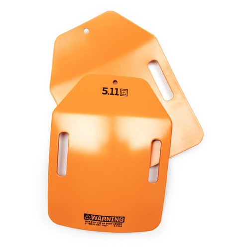 5.11 Tactical Weight Plates – 5.75lb Weight Plates for Vest or Backpack (2-Pack, 11.5lbs Total), Style 56782
