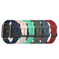 BabyValley Watch Bands Compatible for FITVII Slim Fitness Tracker, Replacement Colorful Silicone Wristband Adjustable Accessory Bands Strap for FITVII Slim Fitness Tracker Kids(6 Pack B)