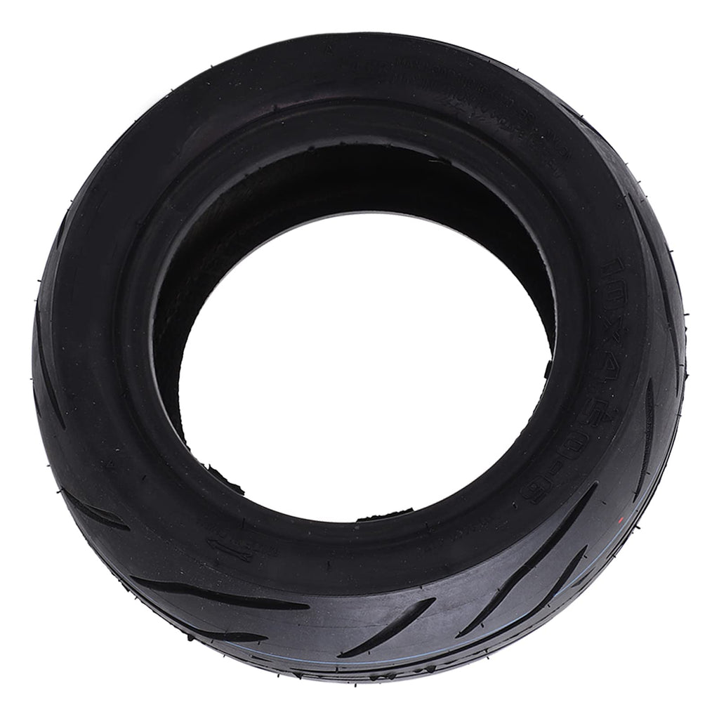 RiToEasysports Electric Scooter Tire, 10 Inch Rubber Construction Lightweight Black Tire, Scooter Replacement Tire for Commuters Urban Riders Daily Travel