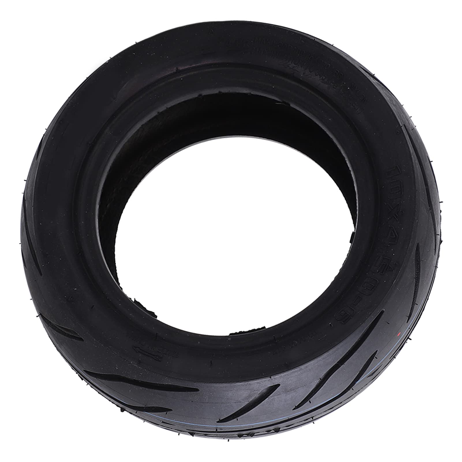 RiToEasysports Electric Scooter Tire, 10 Inch Rubber Construction Lightweight Black Tire, Scooter Replacement Tire for Commuters Urban Riders Daily Travel