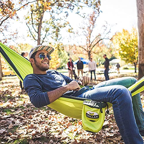 Travel Hammock for 1–2 People with Integrated Suspension System, Supports 395 lbs