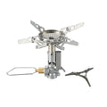 CAMPINGMOON XD-2F Canister Top Stove Portable Compact Foldable w/igniter w/Gas Fuel Can Stabilizer XD-2F/Z41