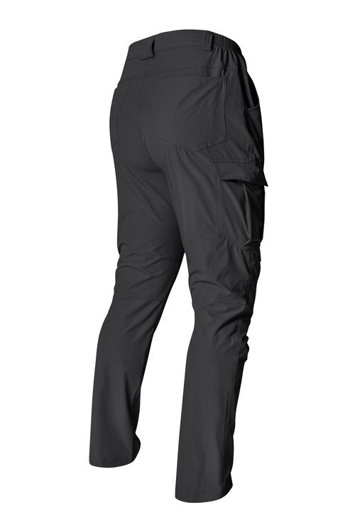 Mens Cargo Hiking Work Pants Water Resistant Tactical Casual Quick Dry Lightweight Construction Pants Dark Grey 38