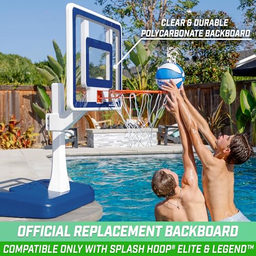 GoSports Splash Hoop Elite Pool Backboard Replacement - Backboard Only
